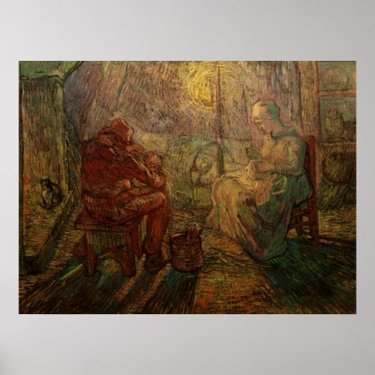 Poster Soirée - La Veillée de Vincent van Gogh (Devant)