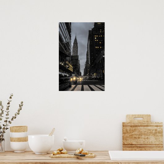 Poster Soirée Manhattan (Cuisine)