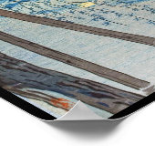 Poster Soirée Misty À Shinobazu Pond, Tokyo Kasamatsu (Coin)