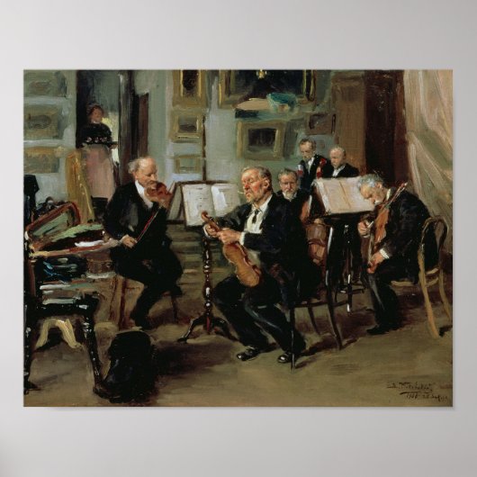 Poster Soirée musicale, 1906 (Devant)
