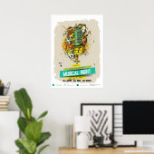 Poster Soirée musicale - DJ & Club Art (Bureau à domicile)