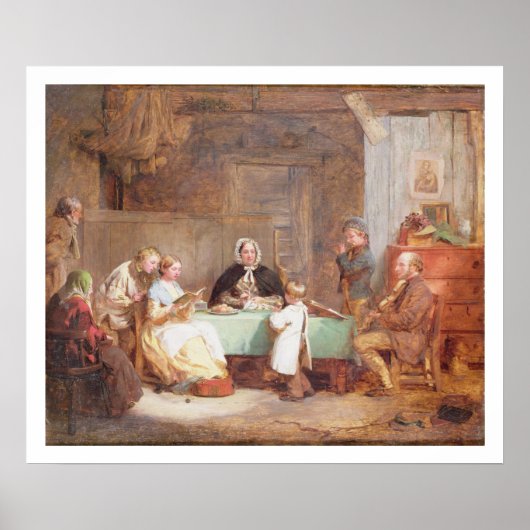 Poster Soirée musicale (huile sur toile) 2 (Devant)