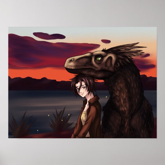 Poster Soirée Paisible (Devant)