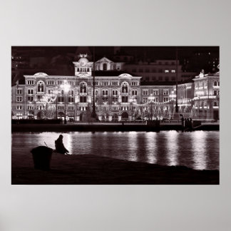 Poster Soirée relaxante en ville