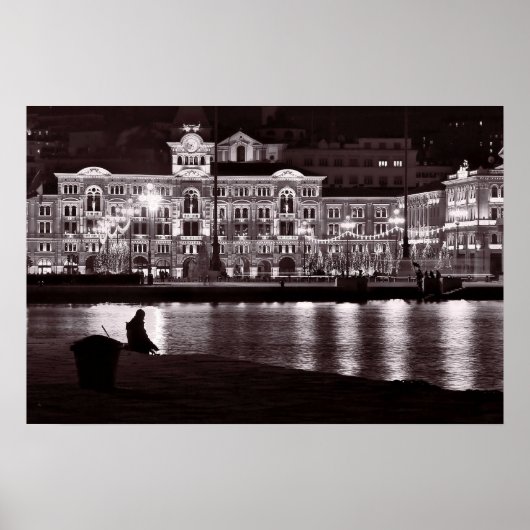 Poster Soirée relaxante en ville (Devant)