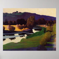 Soirée sur la Loire - Felix Vallotton