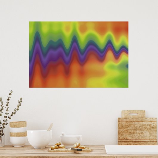 Poster Soirée tranquille (Cuisine)