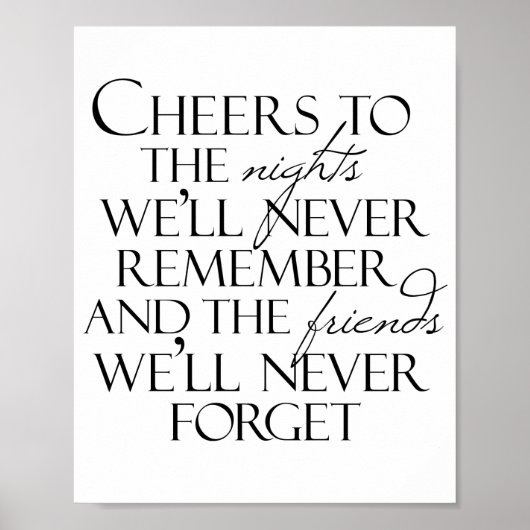 Poster Soirées à ne jamais se souvenir (Devant)