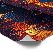 Poster Soirées d'Amsterdam - Reflets de Sérénité (Coin)