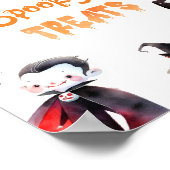 Poster Soirées éffrayantes Halloween Monsters Costume fêt (Coin)