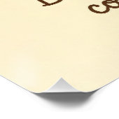 Poster Sois Fort et Courageux – Josué 1:9 (Coin)