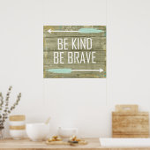 Poster Sois Gentil, Sois Courageux (Cuisine)