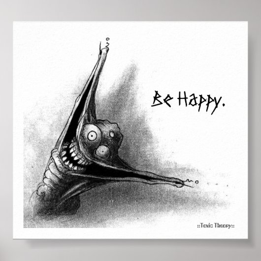 Poster Sois Heureux ! (Devant)