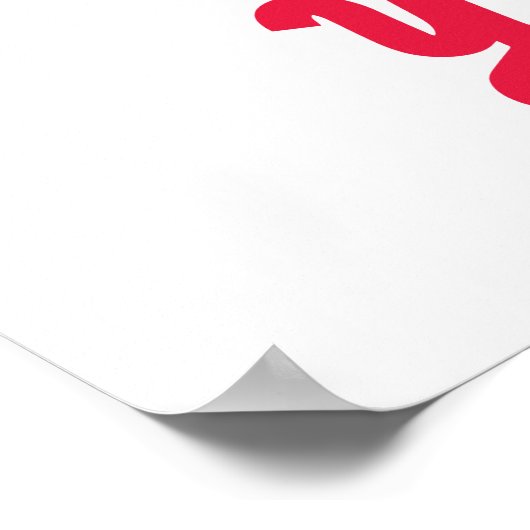 Poster Sois Heureux Sois-Tu (Coin)