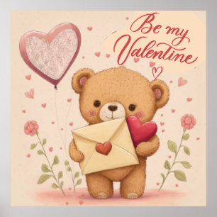 Poster Sois ma Saint Valentin