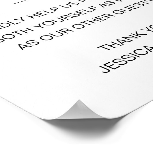 Poster Sois sage Sanitize Main Sanitiser Mariage (Coin)