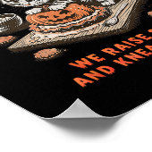 Poster Soky Biscuits Club Cat Halloween Cuisson (Coin)