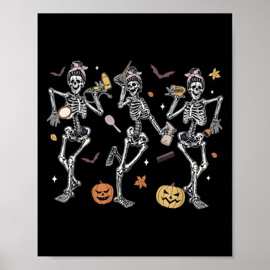 Poster Soky Coiffeur Bow Crew Coiffeur Halloween Ma (Devant)
