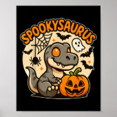 Poster Sokysaurus Enfants Halloween Dinosaur Enfants Todd (Devant)