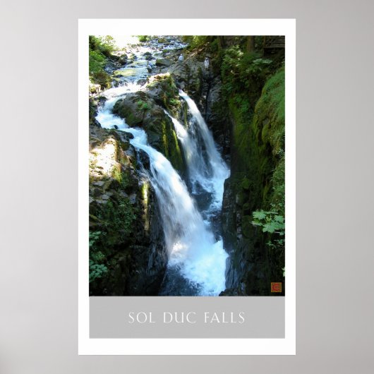 Poster Sol Duc Falls-Print (Devant)