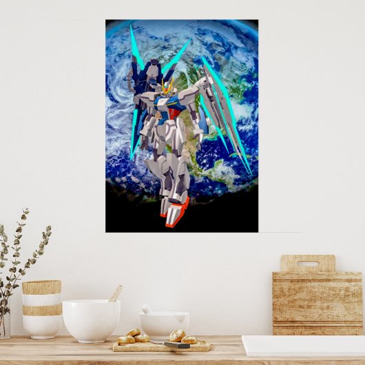 Poster Sol Gazer Gundam (Cuisine)