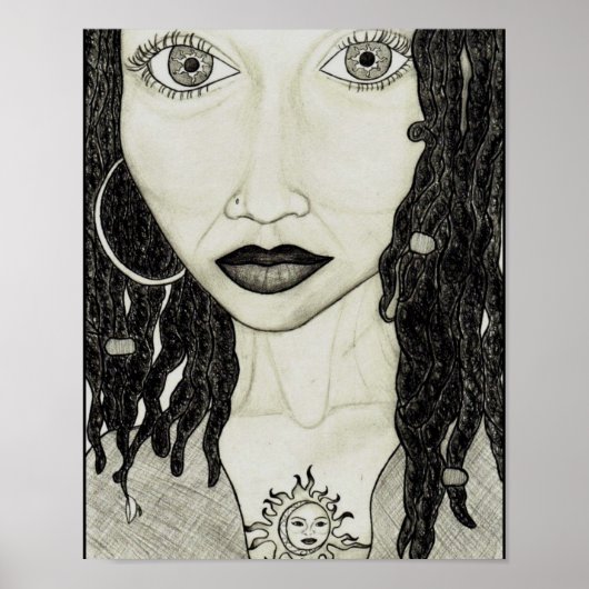 Poster Sol pour l'impression âme (Devant)