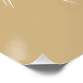 Poster Solace Doré (Coin)