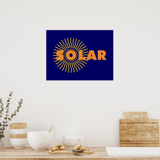 Poster Solaire (Cuisine)