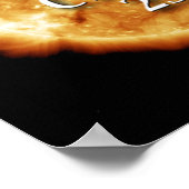 Poster Solaire Cycle 25 Soleil actif (Coin)