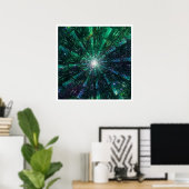 Poster Solaire Mandala 11 (Bureau à domicile)