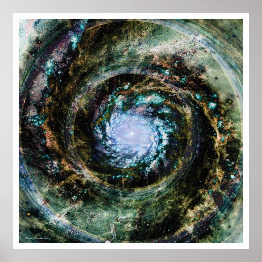 Poster Solaire Mandala 5 (Devant)