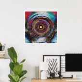 Poster Solaire Mandala 9 (Bureau à domicile)