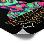 Poster Solar Eclipse 2024 Pour Texas 08 24 Totalité Y'all (Coin)