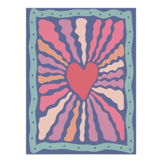 Poster Solar Heart (Devant)