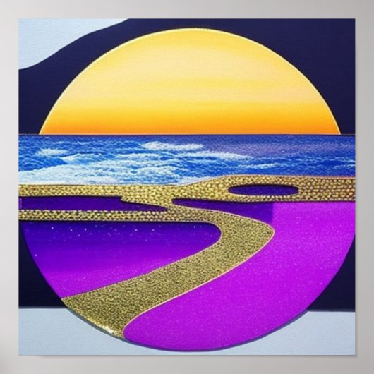 Poster Solar River of Gold (Devant)