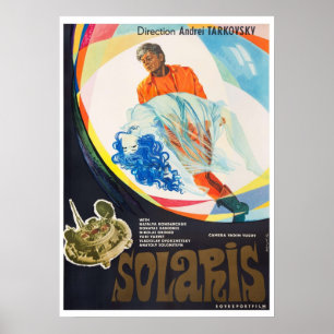 Poster Solaris 1972 Film Vintage
