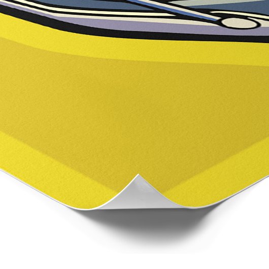 Poster Solarium bronzage (Coin)