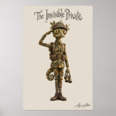 Poster Soldat Caméléon Camouflé (Devant)