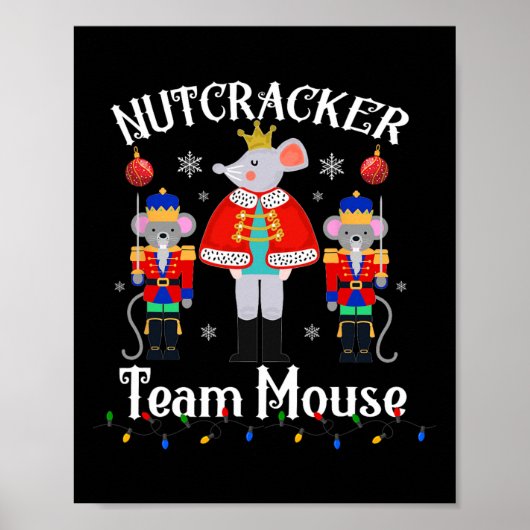 Poster Soldat Casse-Noisette Amusant Jouet Équipe de Dans (Devant)