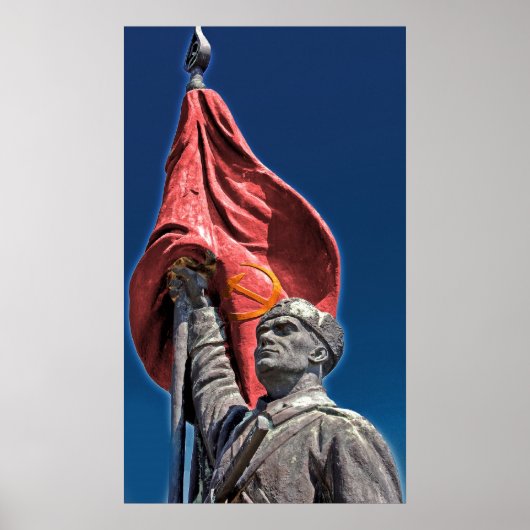 Poster Soldat communiste de l'Armée de libération (Devant)