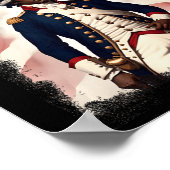 Poster Soldat de guerre révolutionnaire du patriote afric (Coin)