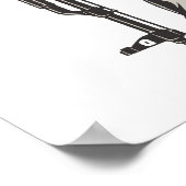 Poster Soldat de Jésus Christ Foi de l'Armée chrétienne (Coin)