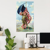 Poster Soldat de la Première Guerre mondiale — Frontière (Bureau à domicile)