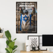 Poster Soldat de l'armée israélienne au mur occidental (Bureau à domicile)