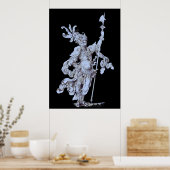 Poster soldat du XVIIe siècle (Cuisine)