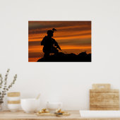 Poster Soldat effectuant une patrouille (Cuisine)