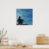 Poster Soldat Militaire Personnalisable (Cuisine)