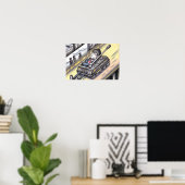 Poster Soldat partant en guerre. (Bureau à domicile)