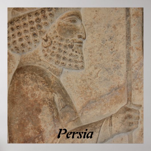 Poster Soldat perse (Devant)