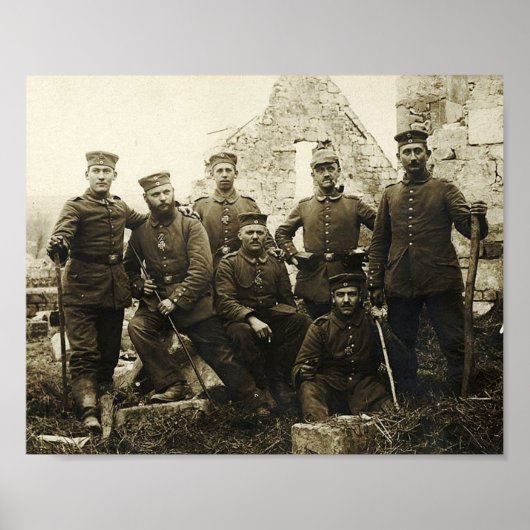 Poster Soldats allemands (Devant)